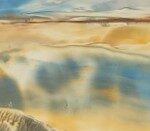 Sylvie Cayouette, Cavendish 1, Encaustique sur papier d'archives, 2023, Abstractions et matières