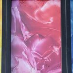 Sylvie Cayouette, Primaire, Triptyque encaustique sur papier d'archives, 2023, Abstractions et matières