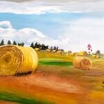 Sylvie Cayouette, Seacow Head, Acrylique sur toile monté sur bois, 2024, Scène du territoire