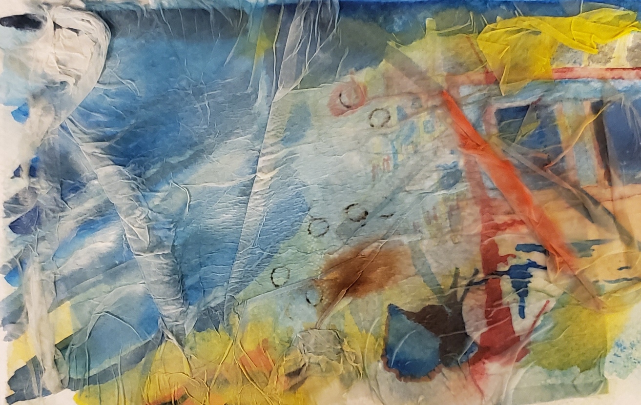 Sylvie Cayouette, A, Multimedia, 2025, Abstractions et matières