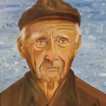 Sylvie Cayouette, Mon acadien, Huile sur toile, 2026, La présence du vivant