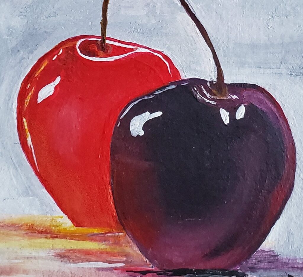 Peintures natures mortes de Sylvie Cayouette artiste