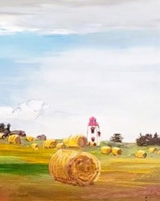 Peinture scènes du territoire de Sylvie Cayouette