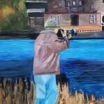 Peinture présences vivantes de Sylvie Cayouette